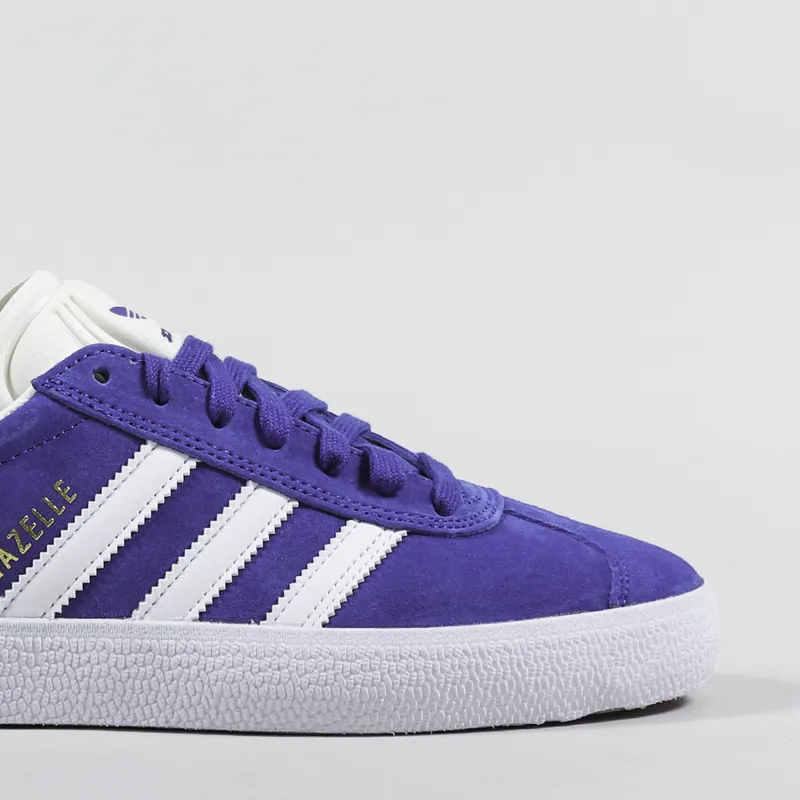 Adidas Skateboarding Gazelle ADV Shoes Royal Blue White-6