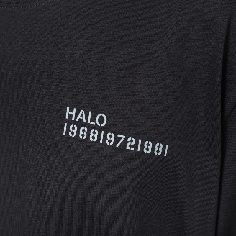 Working Class Heroes x Halo x Progress Running Club Essential T Shirt Black-4