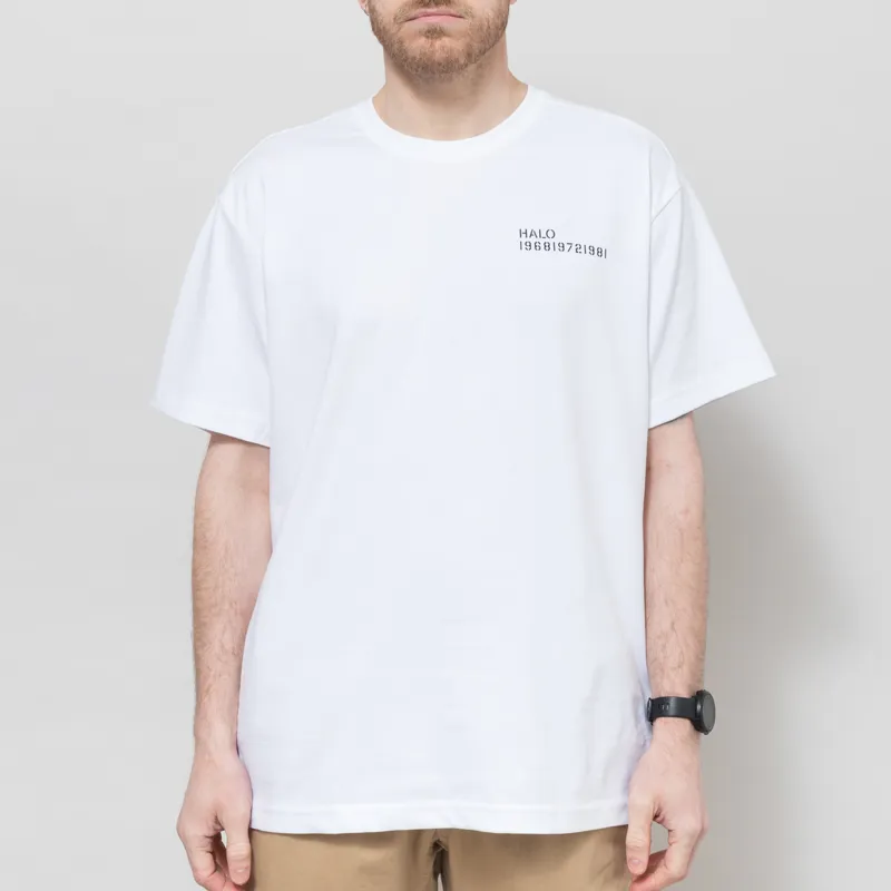 Working Class Heroes x Halo x Progress Running Club Essential T Shirt White-1