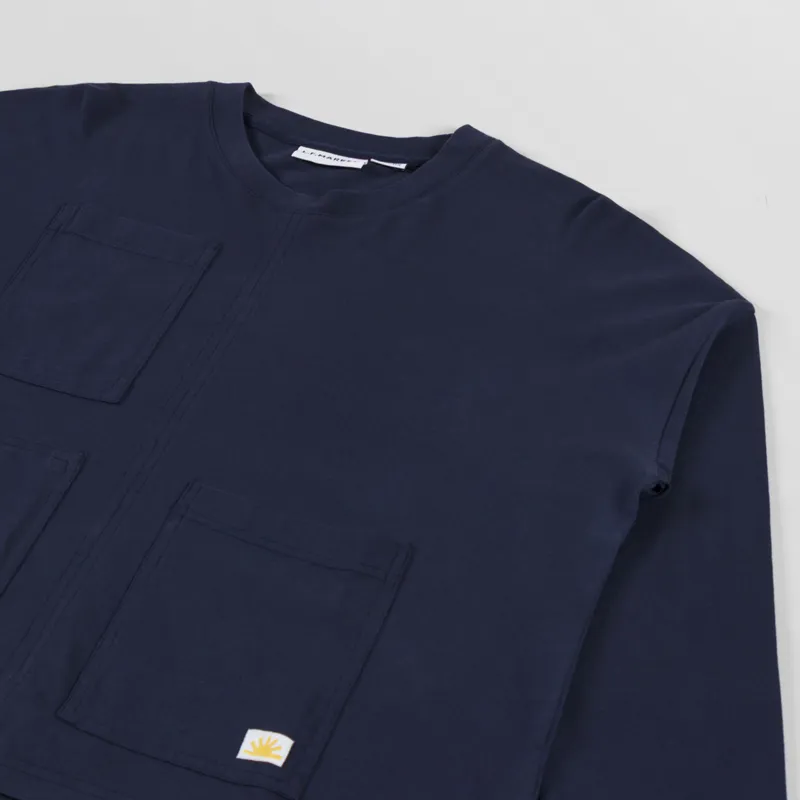 L.F. Markey Womens Hamley Top Navy-2