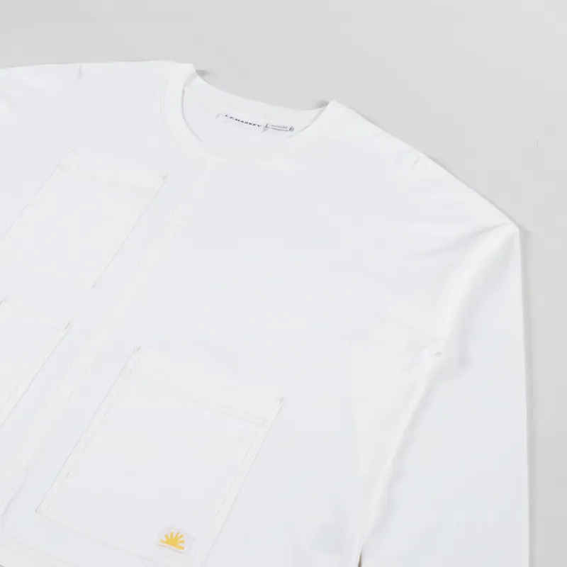 L.F. Markey Womens Hamley Top Ecru-2