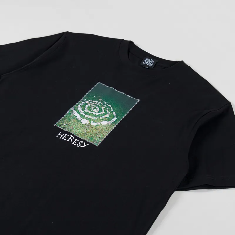Heresy Spiral T Shirt Black-1