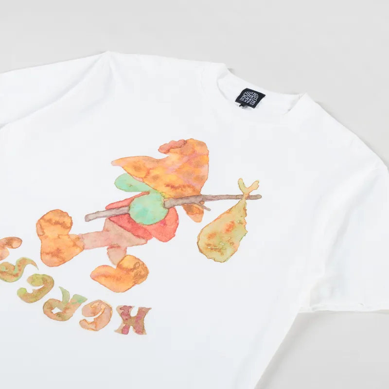 Heresy Strollin T Shirt Ecru-1