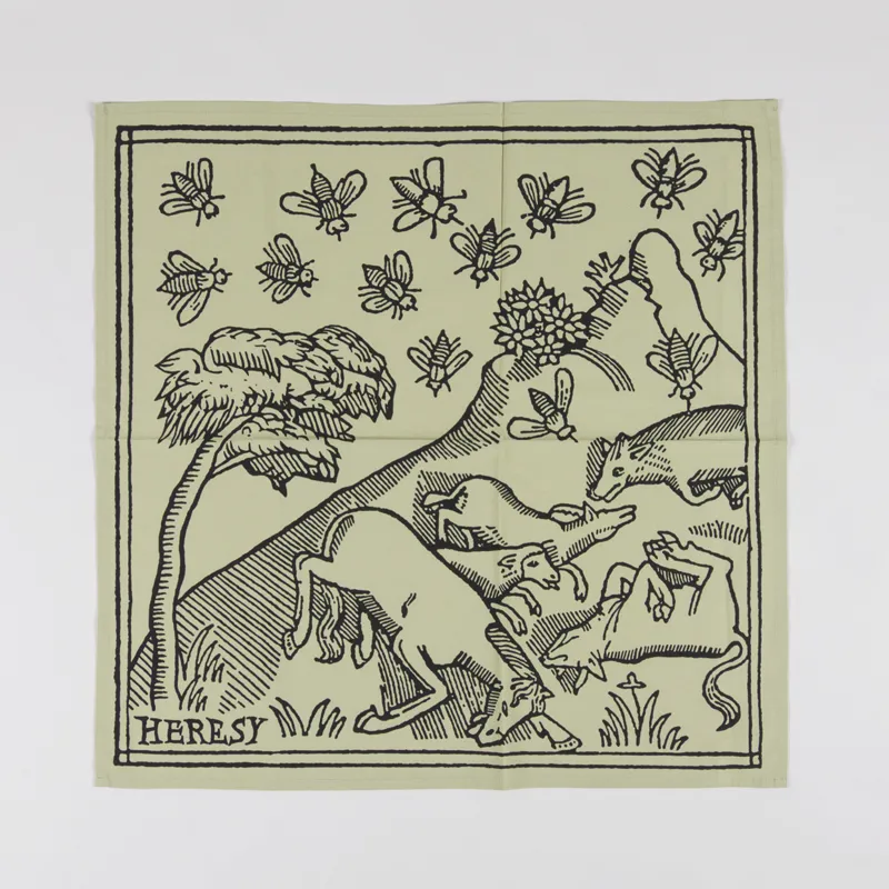 Heresy Plague Scarf Green