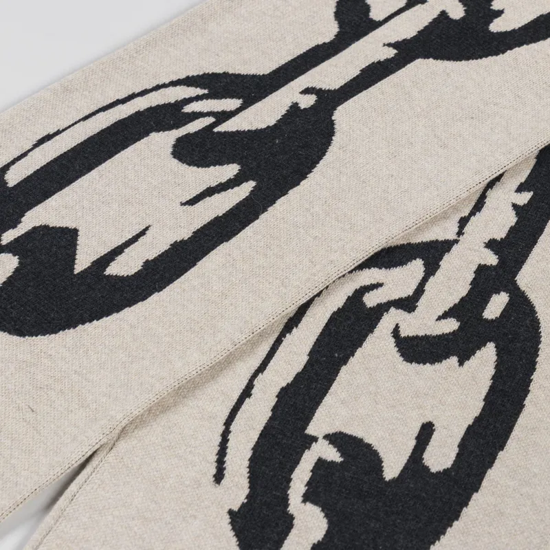 Heresy Chain Scarf Ecru-2