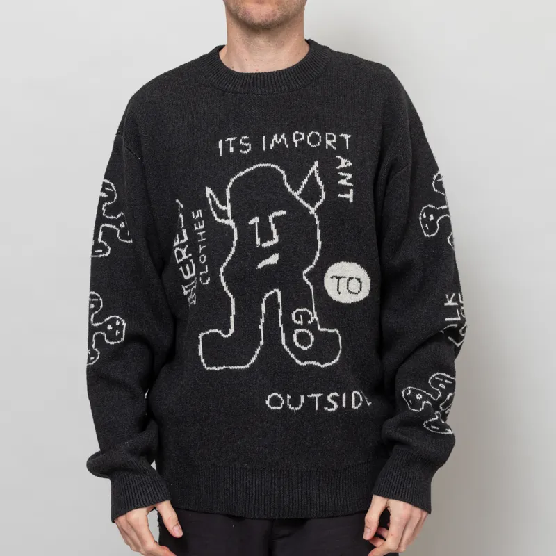 Heresy Outdoors Knit Black