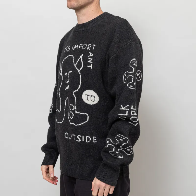 Heresy Outdoors Knit Black-1