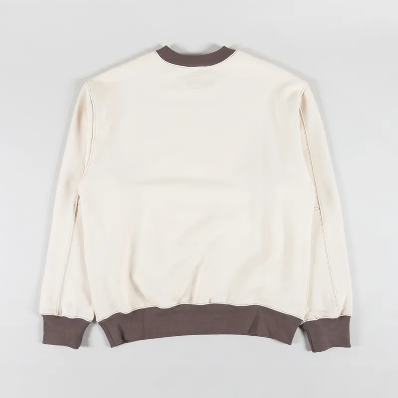 Heresy Panel Sweatshirt Ecru-1