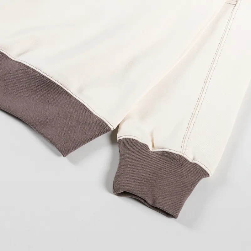 Heresy Panel Sweatshirt Ecru-6