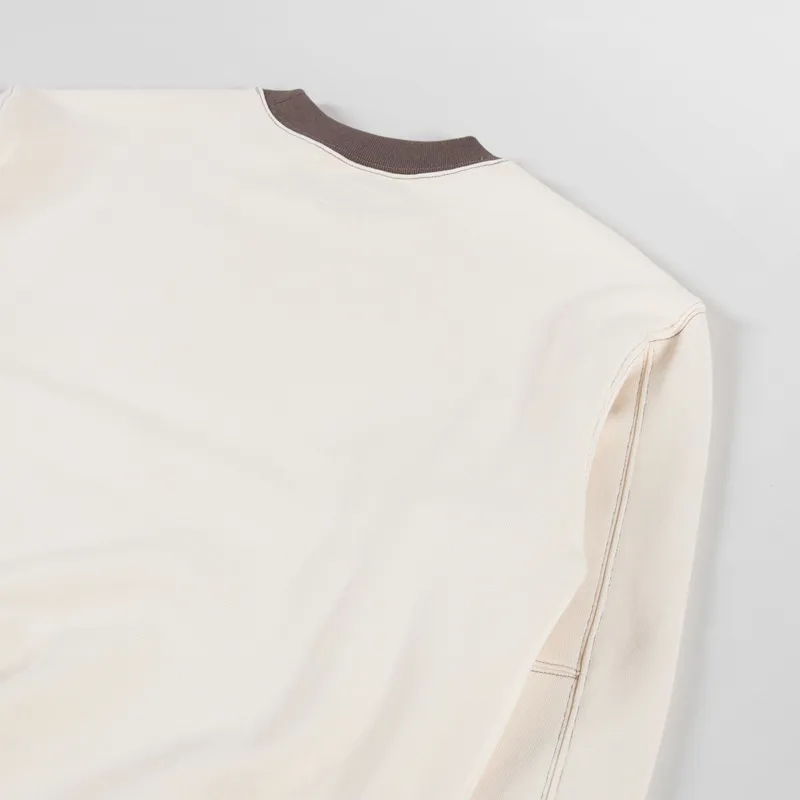 Heresy Panel Sweatshirt Ecru-3