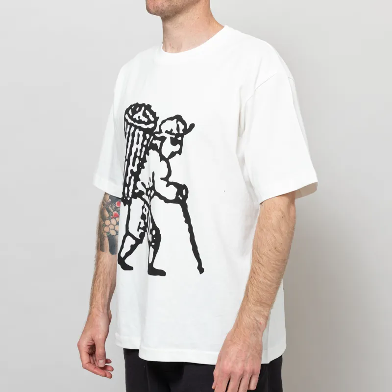 Heresy Rambler T Shirt Ecru-1