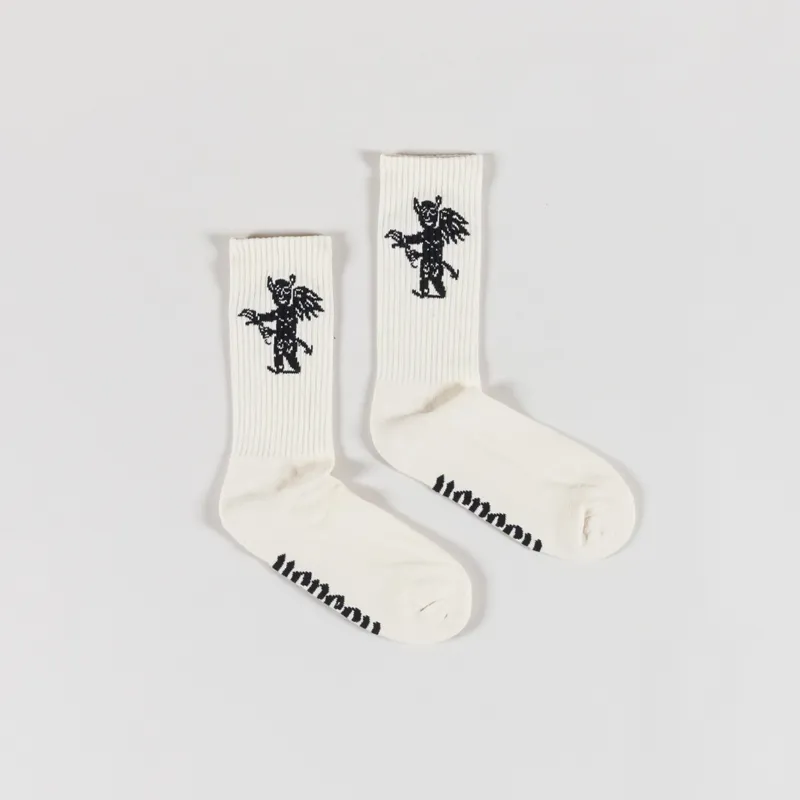 Heresy Rogue Socks Ecru