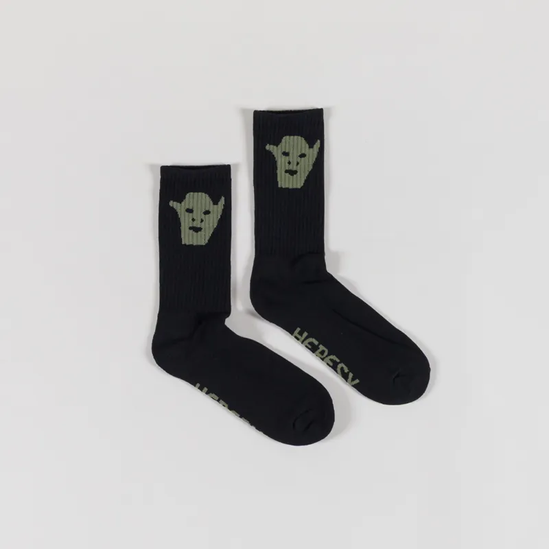 Heresy Gob Socks Black