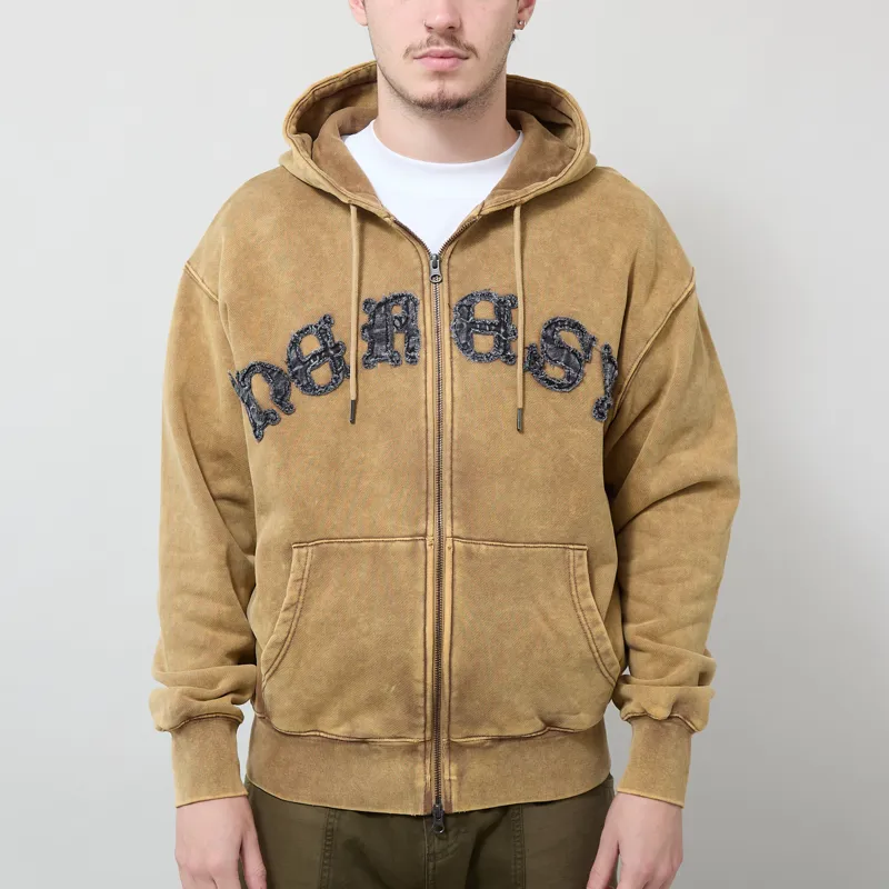 Heresy Celtic Zip Hood Brown
