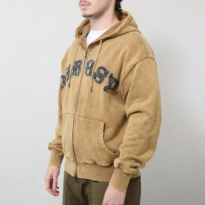 Heresy Celtic Zip Hood Brown-1