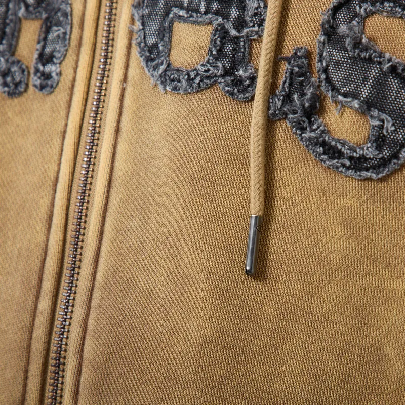 Heresy Celtic Zip Hood Brown-6