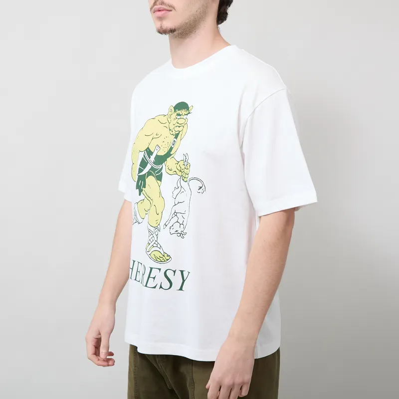 Heresy Giant T Shirt Ecru-1