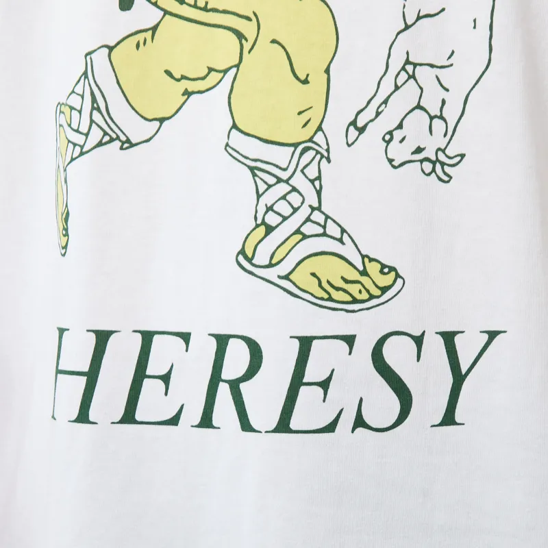 Heresy Giant T Shirt Ecru-5
