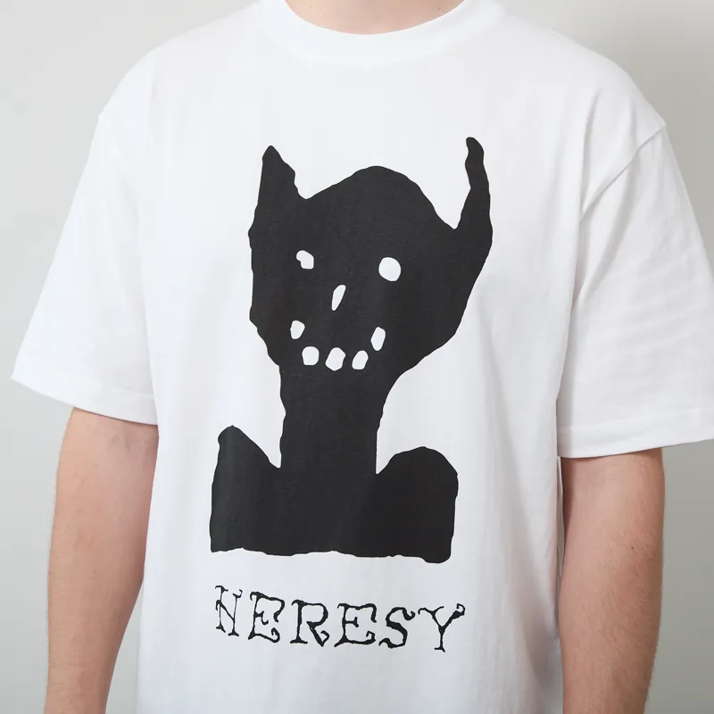 Heresy Gob T Shirt Ecru-4