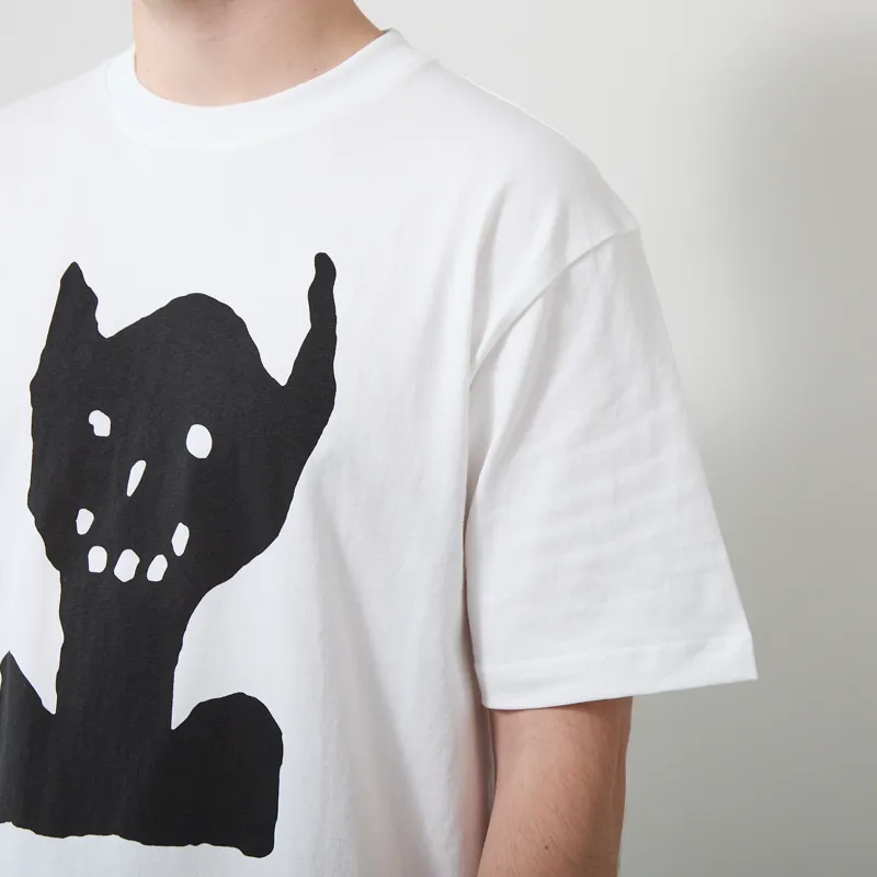Heresy Gob T Shirt Ecru-5