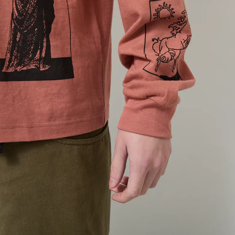 Heresy Cluster T Shirt Terracotta-9