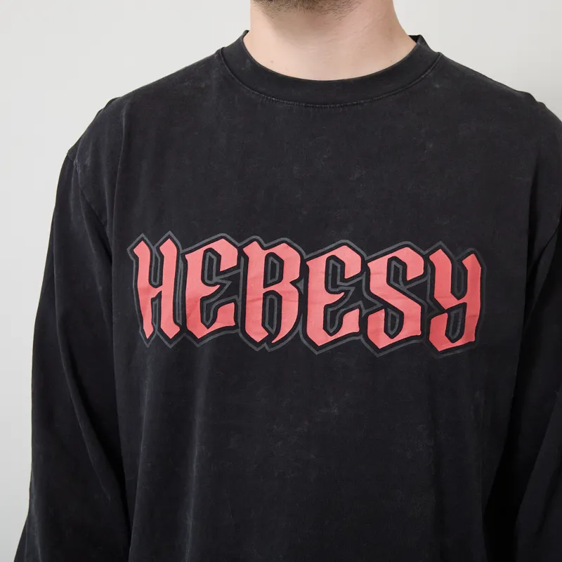 Heresy Rabble T Shirt Ash-4