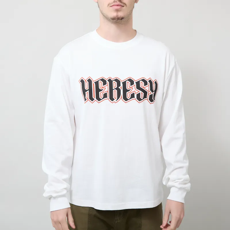Heresy Rabble T Shirt Ecru