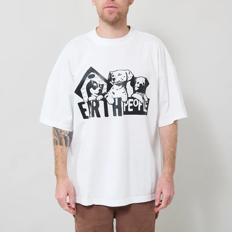Earth People Hubley T Shirt White