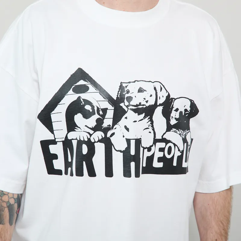 Earth People Hubley T Shirt White-4