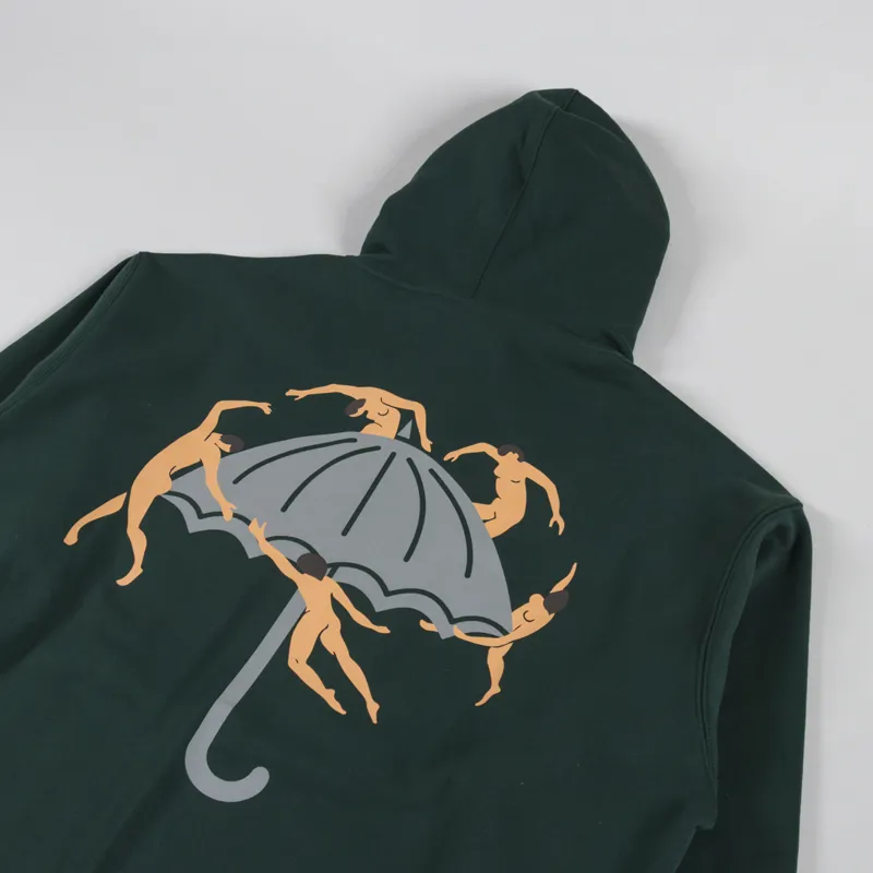 Helas Dancing Hoodie Forest Green-2