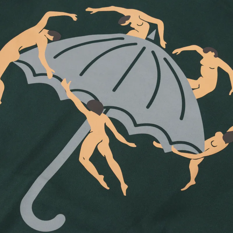 Helas Dancing Hoodie Forest Green-4