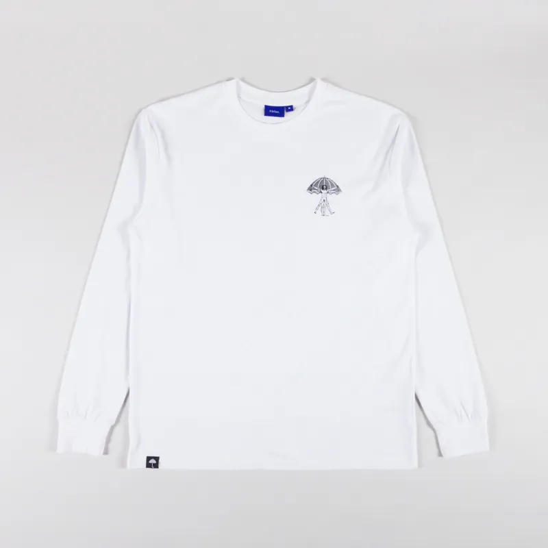 Helas Vitruve Long Sleeve T Shirt White-1