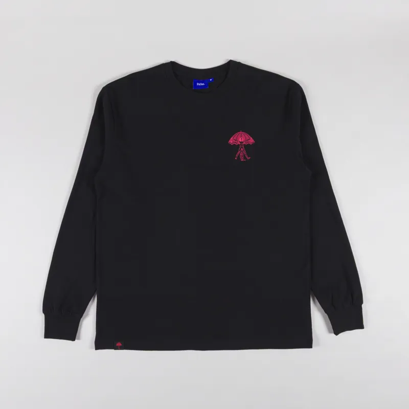 Helas Vitruve Long Sleeve T Shirt Black-1