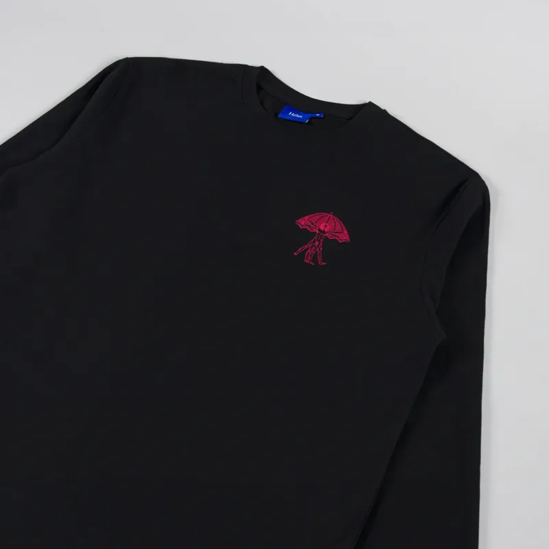 Helas Vitruve Long Sleeve T Shirt Black-3