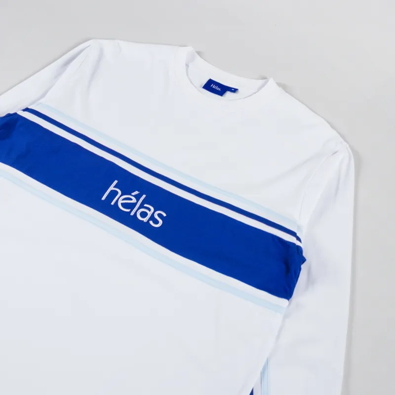 Helas Clint Long Sleeve T Shirt White-2