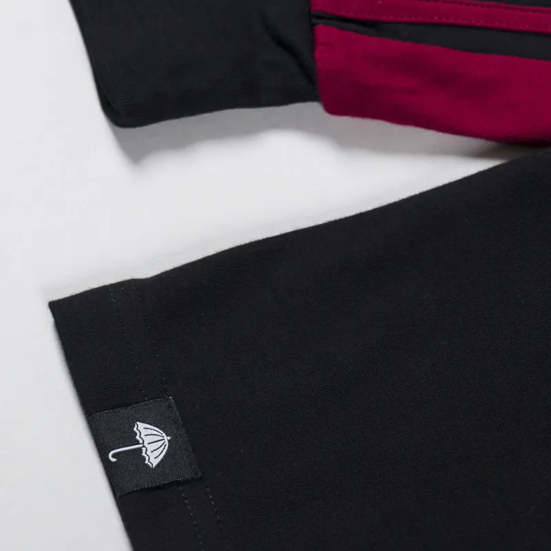 Helas Clint Long Sleeve T Shirt Black-5