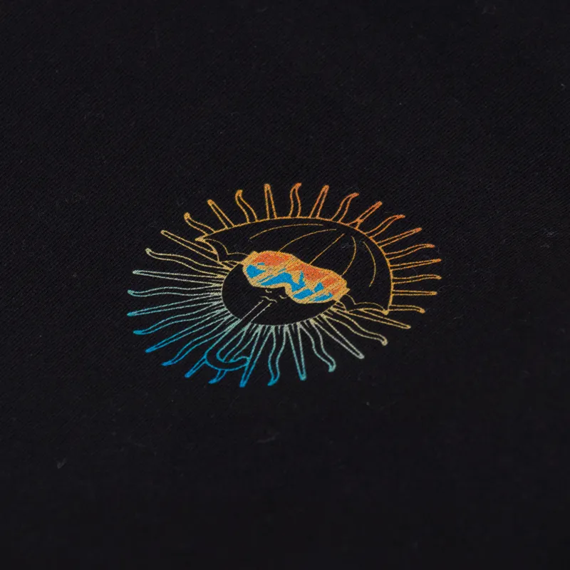 Helas Mask Hoodie Black-5