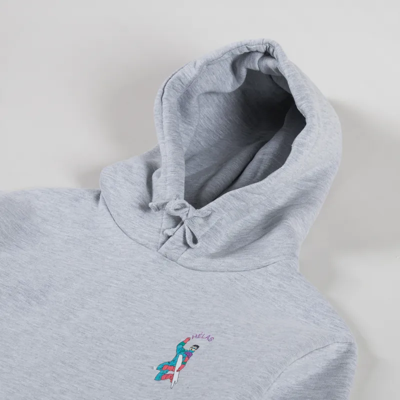 Helas Splash Hoodie Heather Grey-3