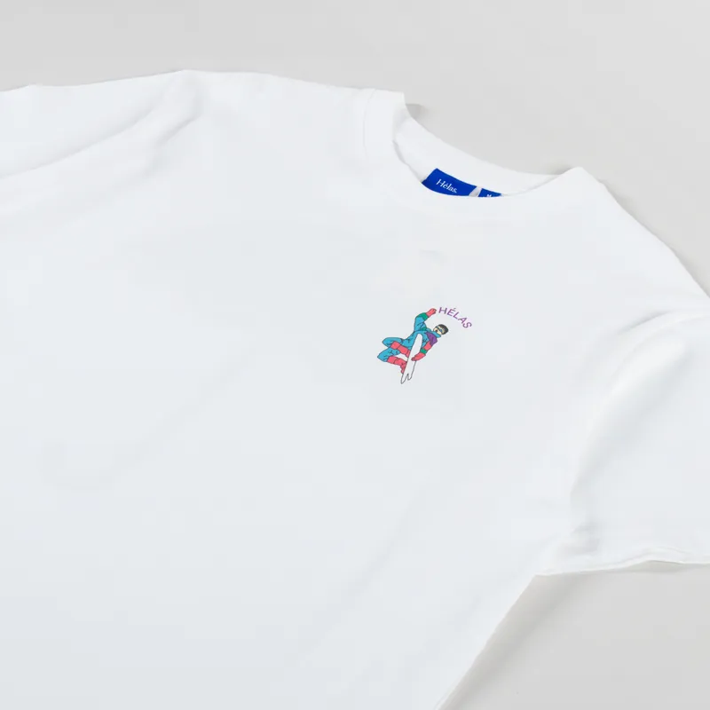Helas Splash T Shirt White-3
