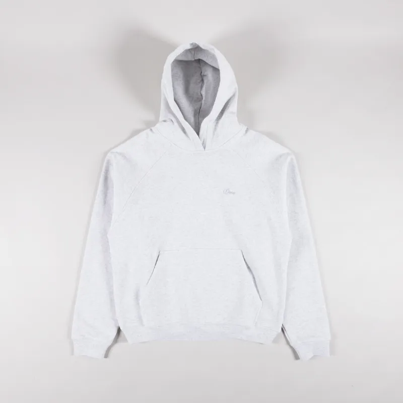 Dime Cursive Small Logo Hoodie Ash