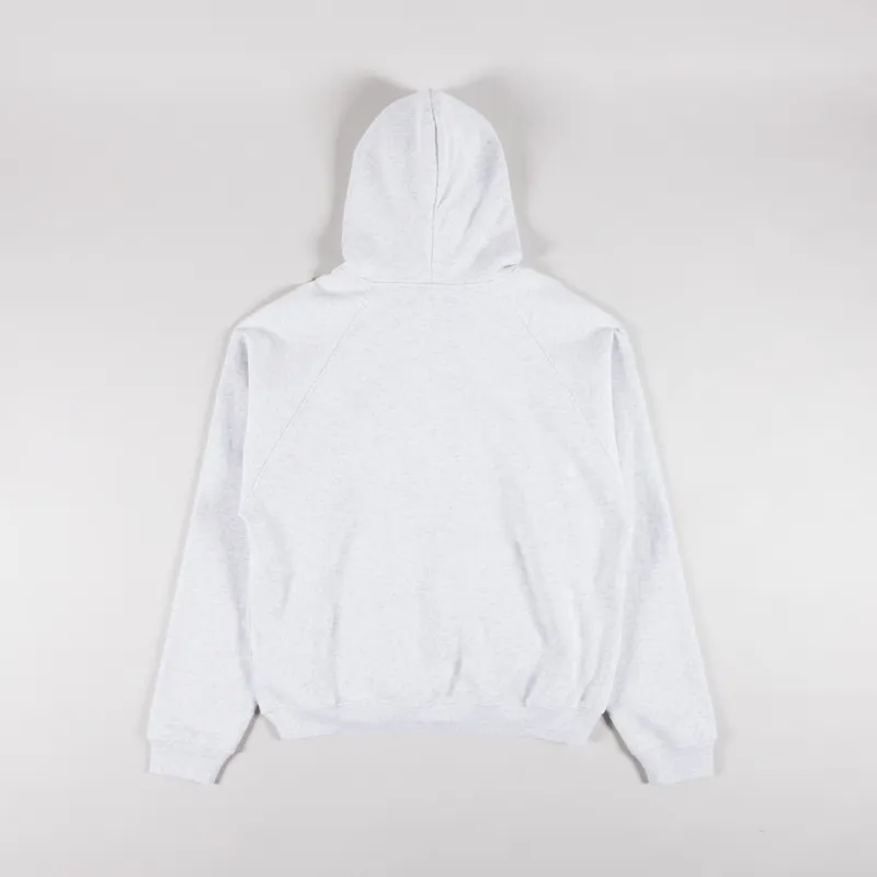 Dime Cursive Small Logo Hoodie Ash-1