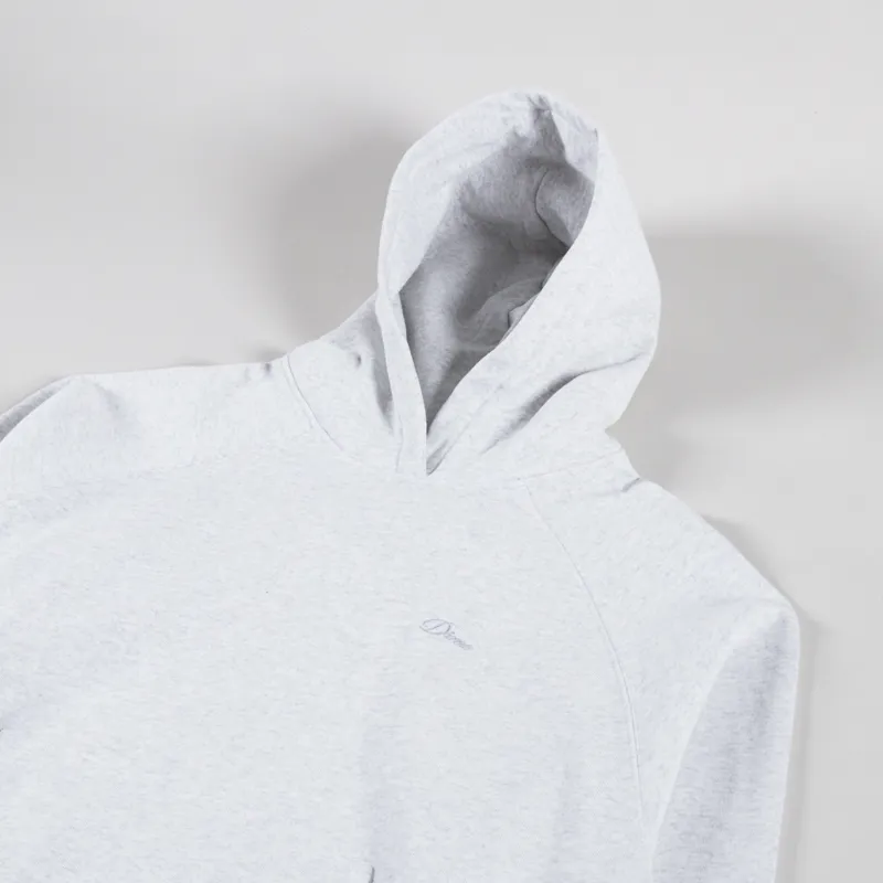 Dime Cursive Small Logo Hoodie Ash-2