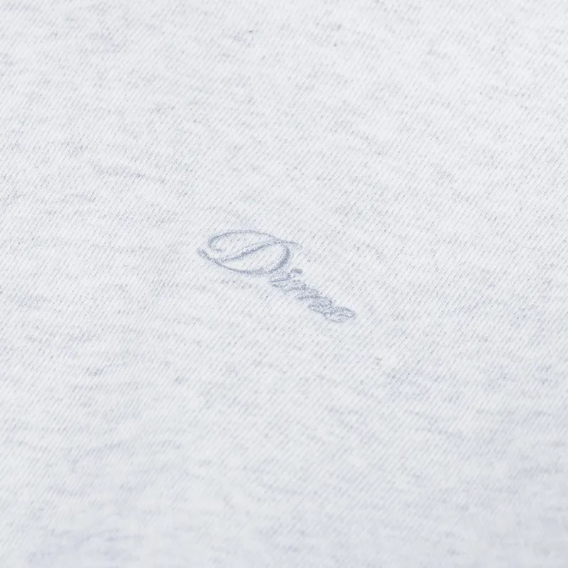 Dime Cursive Small Logo Hoodie Ash-4