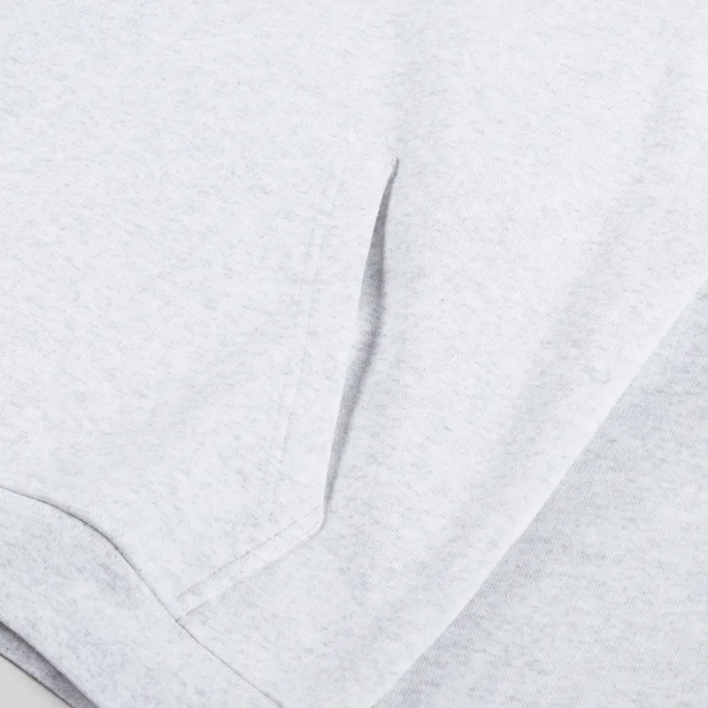 Dime Cursive Small Logo Hoodie Ash-5