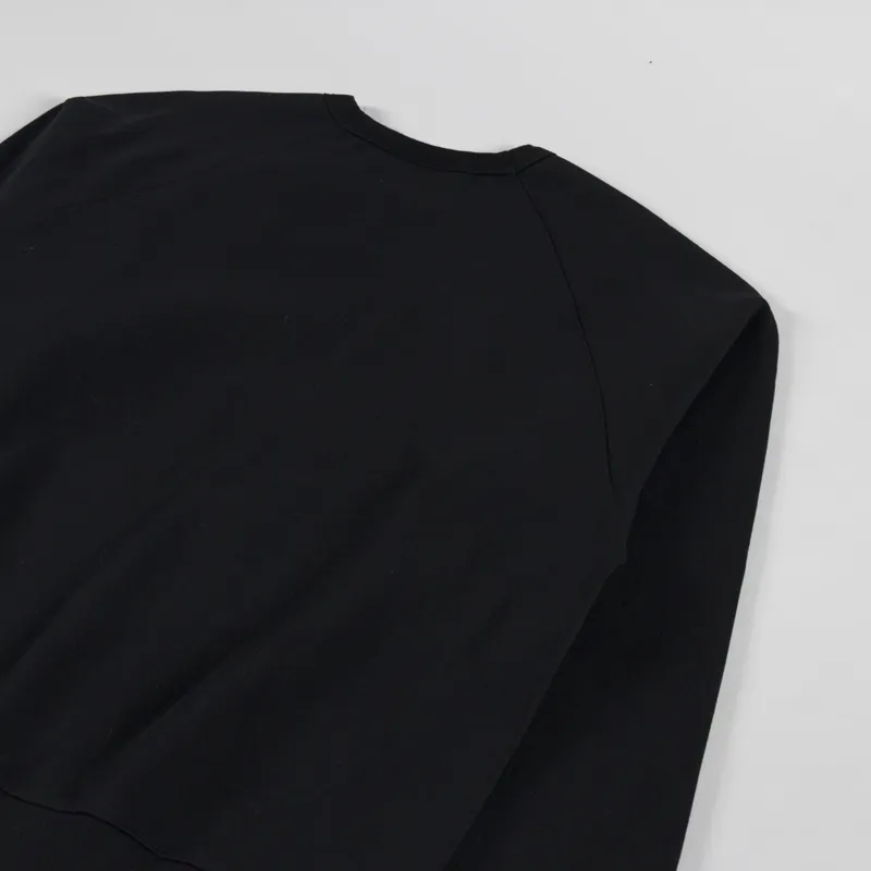 Dime Cursive Small Logo Crewneck Black-3