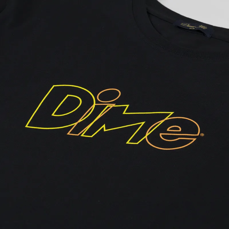 Dime Pogo T Shirt Black-2