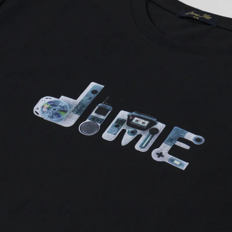 Dime Tech T Shirt Black-2