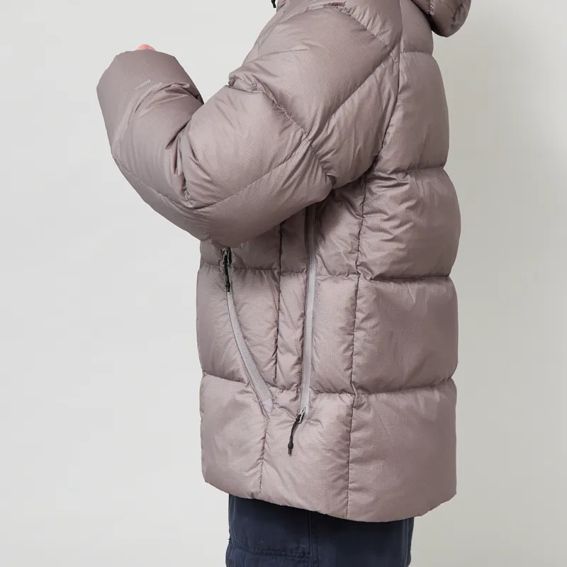 Hiking Patrol Horizon 800FP Hooded Down Jacket Slate Brown-10