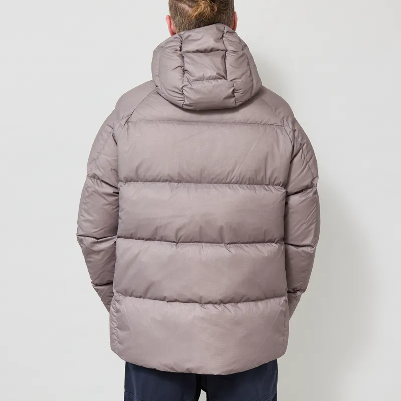 Hiking Patrol Horizon 800FP Hooded Down Jacket Slate Brown-3