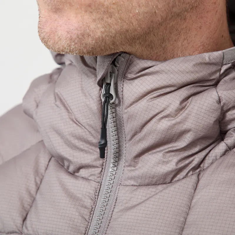 Hiking Patrol Horizon 800FP Hooded Down Jacket Slate Brown-9